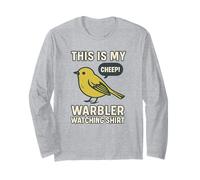 Divertente regalo per birder e amanti della natura Maglia a Manica