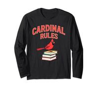 Divertente Regalo per Gli Amanti degli Uccelli cardinali Rossi per Uomini, Donne, Bambini e Adolescenti Maglia a Manica