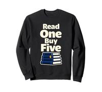 Divertente Regalo per Gli Amanti dei Libri per i Lettori con troppi Libri Felpa
