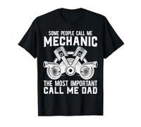Divertente regalo per gli amanti della manutenzione di auto e papà - meccanici Maglietta