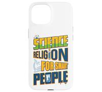 Divertente regalo per gli amanti della scienza scienza religione per persone intelligenti Custodia per iPhone 15