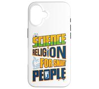 Divertente regalo per gli amanti della scienza scienza religione per persone intelligenti Custodia per iPhone 16