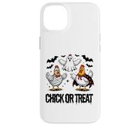Divertente regalo per Halloween con pulcino o scherzetto, per uomini e donne Custodia per iPhone 14 Plus