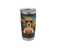 Divertente regalo per il proprietario di Beagle amante del beagle Bicchiere termico in acciaio inox doppia parete