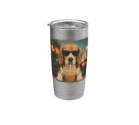 Divertente regalo per il proprietario di Beagle amante del beagle Bicchiere termico in acciaio inox doppia parete