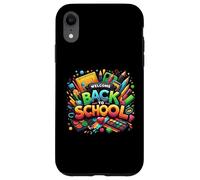 Divertente regalo per il rientro a scuola, per adulti, uomini, donne, bambini, ragazzi e ragazze Custodia per iPhone XR
