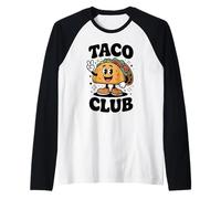Divertente Regalo per la Festa del Taco Nazionale per Uomini, Donne, Bambini, Adolescenti Maglia con Maniche Raglan