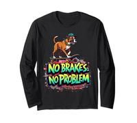 Divertente regalo per proprietari di cani boxer Maglia a Manica