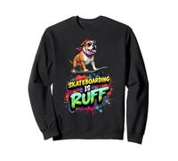 Divertente regalo per proprietari di cani bulldog inglesi Felpa