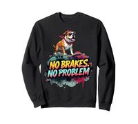 Divertente regalo per proprietari di cani bulldog inglesi Felpa
