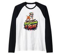 Divertente regalo per proprietari di cani bulldog inglesi Maglia con Maniche Raglan