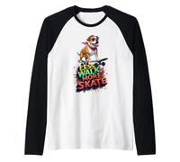 Divertente regalo per proprietari di cani bulldog inglesi Maglia con Maniche Raglan