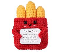 Divertente regalo positivo per patatine fritte, supporto emotivo fatto a mano, supporto per la pianificazione, bambola creativa ispiratrice per bambini, amici