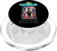Divertente regista di film alieni Sci-Fi Filmmaker Space UFO Lovers PopSockets PopGrip per MagSafe