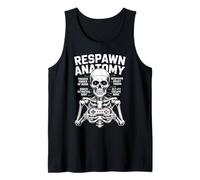 Divertente Respawn Anatomia Di Un Giocatore Scheletro Mano Uomini Ragazzi Bambini Canotta