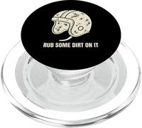 Divertente retrò calcio duro amore dicendo strofinare un po 'di sporco su di esso PopSockets PopGrip per MagSafe