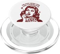 Divertente retrò solo qui per i commenti Meme Art PopSockets PopGrip per MagSafe