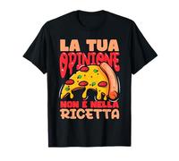 Divertente Ristorante Pizzaioli Pizza Pizzaiolo Maglietta