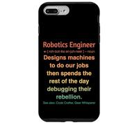 Divertente Robotica Ingegnere Robot Builder Custodia per iPhone 7 Plus/8 Plus