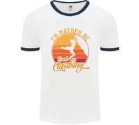 Divertente Rock Arrampicata Climber Uomo Ringer