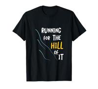 Divertente Runner Pun Corsa per la collina di Esso Maglietta
