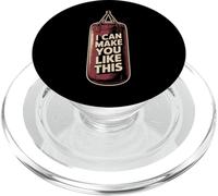 Divertente sacco da boxe con citazioni I Can Make You Like This PopSockets PopGrip per MagSafe