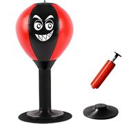 Divertente sacco da boxe da scrivania, sacco da boxe con ventosa, resistente palla da boxe per alleviare la rabbia, palla da allenamento da boxe, sollievo dall'umore, per parete, piastrelle, tavolo