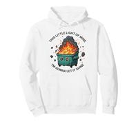 Divertente Salute Mentale Emozionale Dumpster Fire Felpa con Cappuccio