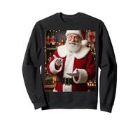 Divertente Santa Sei Sette Scrollando Mano 6 7 Gesto Felpa