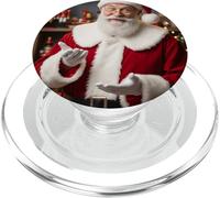 Divertente Santa Sei Sette Scrollando Mano 6 7 Gesto PopSockets PopGrip per MagSafe