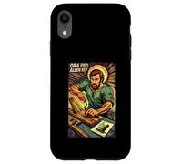 divertente, santo, giuseppe, cattolico, padre, e, lavoratore Custodia per iPhone XR