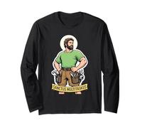 divertente, santo, giuseppe, cattolico, padre, e, lavoratore Maglia a Manica