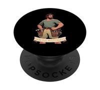 divertente, santo, giuseppe, cattolico, padre, e, lavoratore PopSockets PopGrip Adesivo