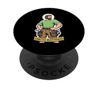 divertente, santo, giuseppe, cattolico, padre, e, lavoratore PopSockets PopGrip Adesivo