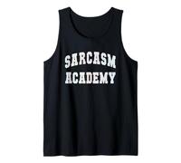 Divertente Sarcasm Academy Laurea Sarcastico Commento Caricamento Canotta
