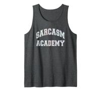 Divertente Sarcasm Academy Sarcastico Commento Caricamento Mamma papà Scherzo Canotta