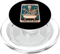 Divertente sarcasmo Tarocchi Scheletro Live Laugh Toaster Bath PopSockets PopGrip per MagSafe