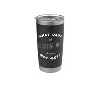 Divertente sarcastico Padel Quale parte del gioco non ottieni Bicchiere termico in acciaio inox doppia parete