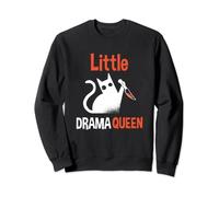 Divertente Sarcastico Ufficio Humor Little Drama Queen Felpa