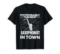 Divertente Sassofono Saxofono Sassofonista Sax - Sassofono Maglietta