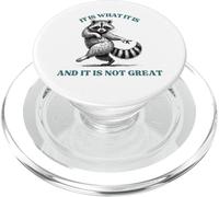 Divertente Sassy Raccon è quello che è e non è così grande PopSockets PopGrip per MagSafe