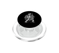 Divertente sax tartaruga dicendo Jazz Street Performer PopSockets PopGrip per MagSafe