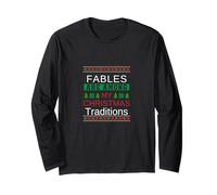 Divertente scherzo della tradizione natalizia 2025 per i narratori di favole di Natale Maglia a Manica