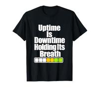 Divertente Scherzo di uptime di Sysadmin, Umorismo del Server IT Guy Maglietta