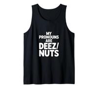 Divertente Scherzo pronome Divertente di Deez Nuts Canotta