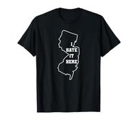 Divertente Scherzo sullo Stato del New Jersey NJ Maglietta