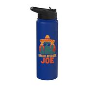 Divertente scherzo umorismo dicendo Nacho Average Joe Stainless Steel Insulated Water Bottle