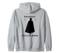 Divertente schiaccianoci Drosselmeyer I Don't Do Subtle Christmas Felpa con Cappuccio