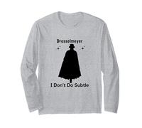 Divertente schiaccianoci Drosselmeyer I Don't Do Subtle Christmas Maglia a Manica