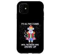 Divertente schiaccianoci natalizio mouse King Fun & Games Fino a Custodia per iPhone 11